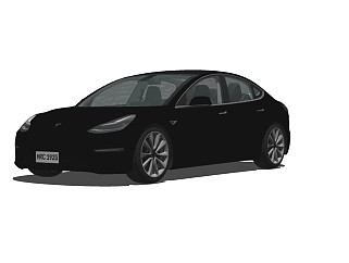 Tesla Model 3特斯拉汽车精品模型